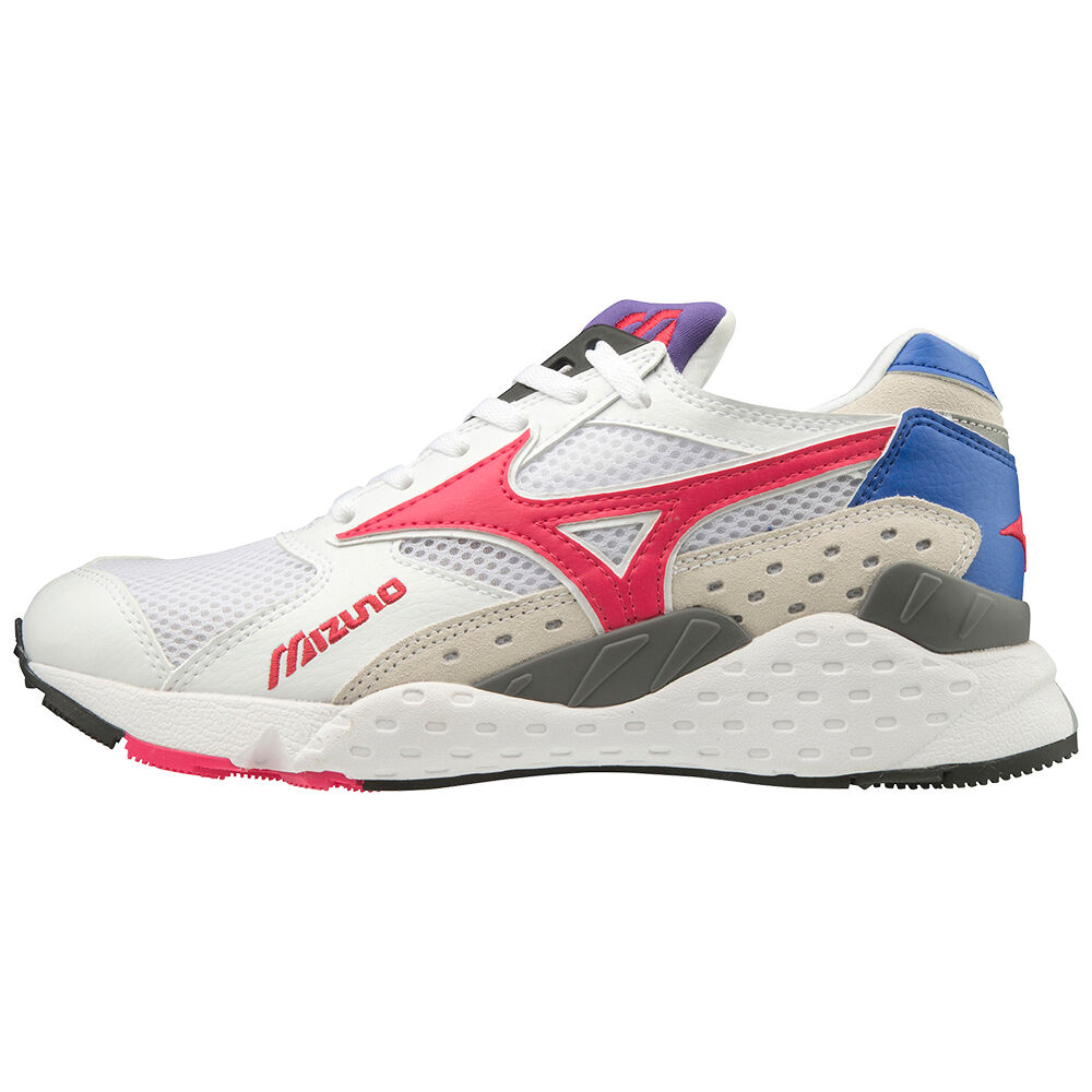 Mizuno Men's Mondo Control Sneakers White/Pink/Blue (D1GA201166-GJL)